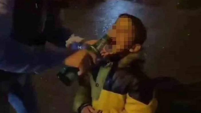 Çocuğa zorla içki içirdiği iddia edilen şüpheli tutuklandı