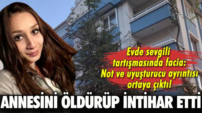 Ankara'da dehşet: Genç kız annesini öldürüp intihar etti