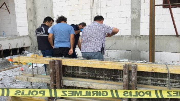 7'nci kattan düşen inşaat işçisi hayatını kaybetti