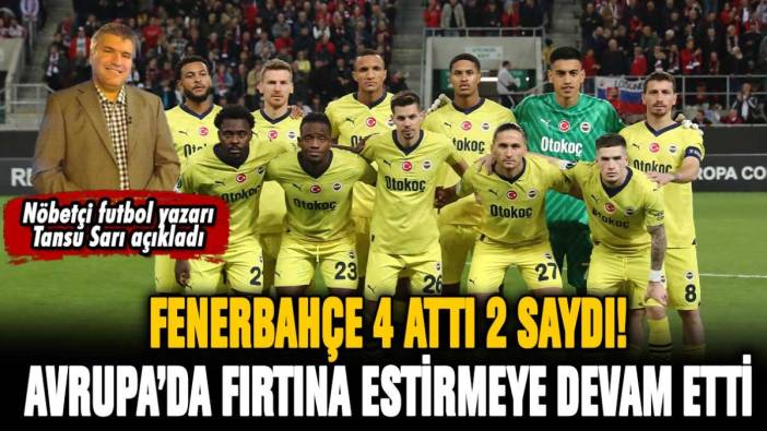 Fenerbahçe'nin bileği ligde de Avrupa'da bükülmüyor: 15 maçlık galibiyet serisini Tansu Sarı değerlendirdi