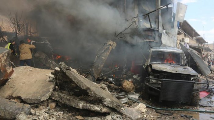 Azez'de patlama: 60 ölü