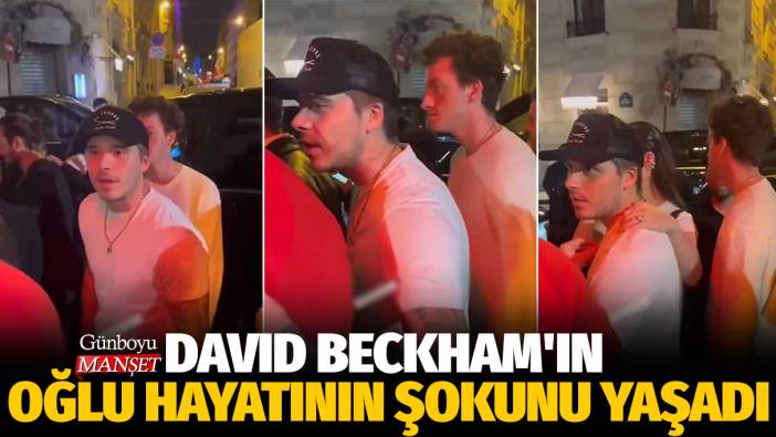David Beckham'ın oğlu Brooklyn Beckham hayatının şokunu yaşadı