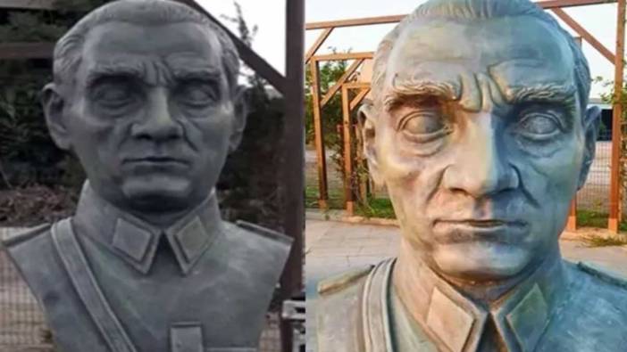 Çanakkale'de tepki çeken Atatürk heykeli kaldırıldı