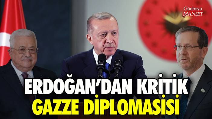 Erdoğan'dan kritik Gazze diplomasisi: Liderlerle görüştü