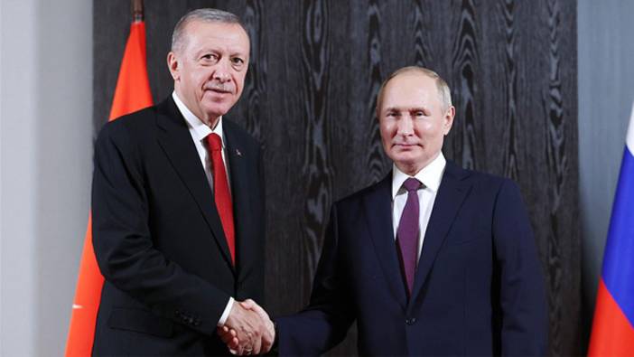 Erdoğan, Vladimir Putin ile telefon görüşmesi gerçekleştirdi.