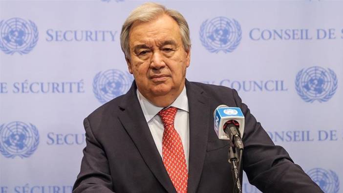 BM Genel Sekreteri Guterresi'den Gazze'ye yardım mesajı