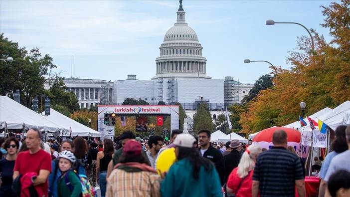 ABD'nin başkenti Washington'da Geleneksel Türk Festivali düzenlendi