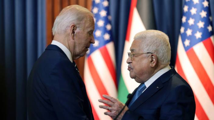 Biden, Ürdün'de Filistin Devlet Başkanı Abbas ile bir araya gelecek