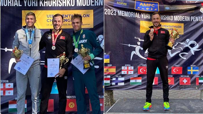 Milli pentatlet Buğra Ünal, Kırgızistan'da şampiyon oldu