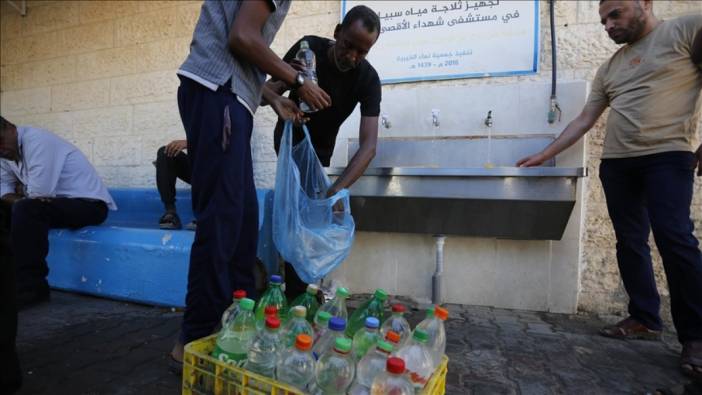 İsrail Gazze’de 600 bin insanı temiz sudan yoksun bıraktı
