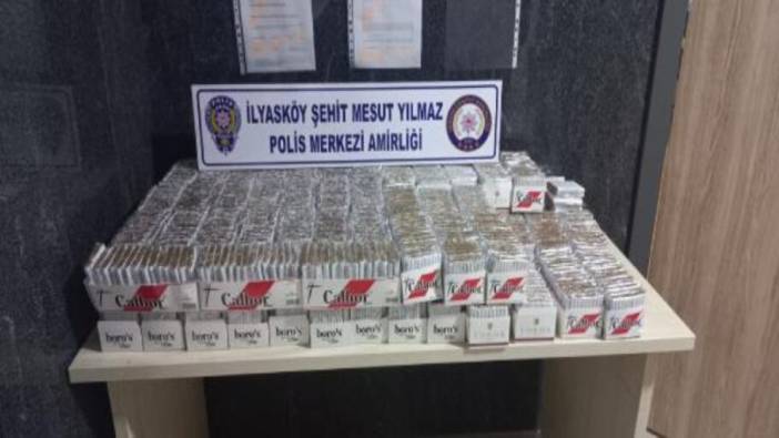 Samsun'da 21 bin paket kaçak sigara ele geçirildi