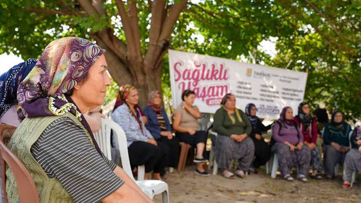 Tarsus'ta sağlıklı yaşam atölyesi düzenlendi