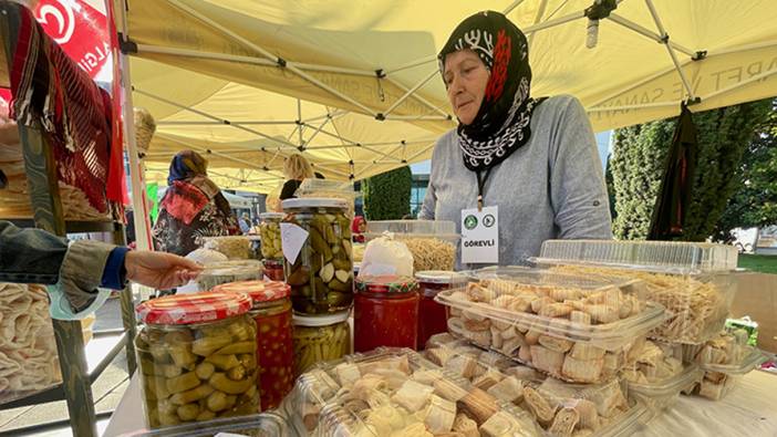 Düzce'de açılan "Tarım Sokağı", tüketicileri kadın girişimcilerle buluşturdu