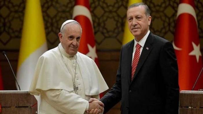 Cumhurbaşkanı Erdoğan,  Papa ile görüştü