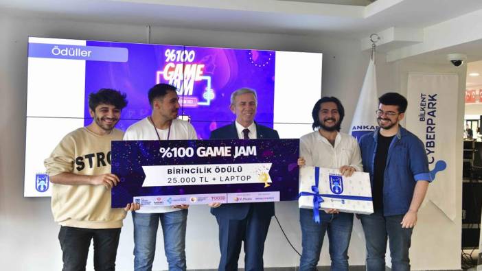 “Yüzde 100 Game Jam” yarışmasında ödüller sahiplerini buldu