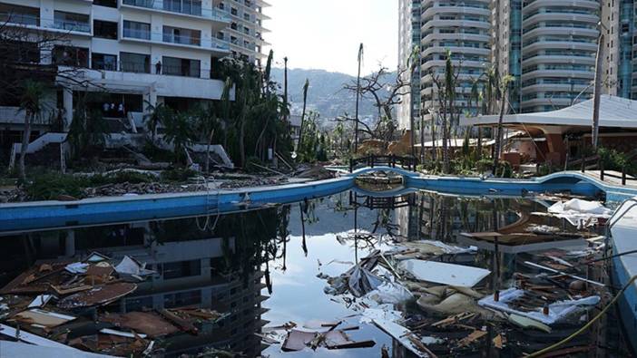 Meksika'da Otis Kasırgası nedeniyle hayatını kaybedenlerin sayısı 39'a yükseldi