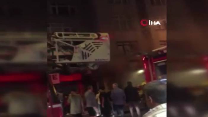 Beyoğlu’nda konfeksiyon atölyesinde yangın: 1 kişi hastaneye kaldırıldı