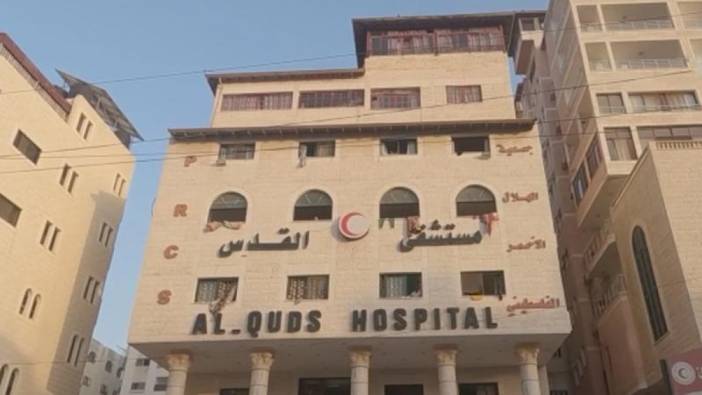 İsrail ordusu Gazze'deki Kudüs Hastanesi'ni bombalamakla tehdit ediyor