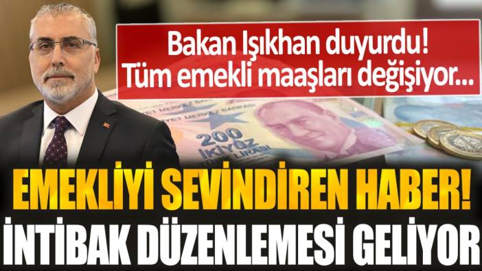 Bakan Işıkhan yeni emekli sistemini açıkladı: Artık emekli maaşları böyle hesaplanacak!