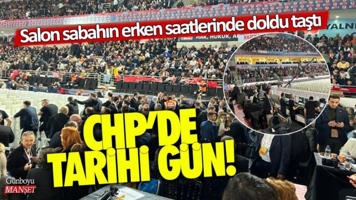 CHP'de tarihi gün: Genel Başkanlık yarışı başlıyor!