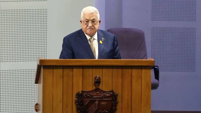 Filistin Devlet Başkanı Abbas: İşgal güçlerinin Gazze'yi bölme planları kabul edilemez