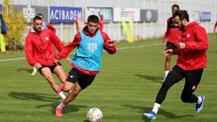 Sivasspor, Karagümrük maçı hazırlıklarına son sürat devam ediyor