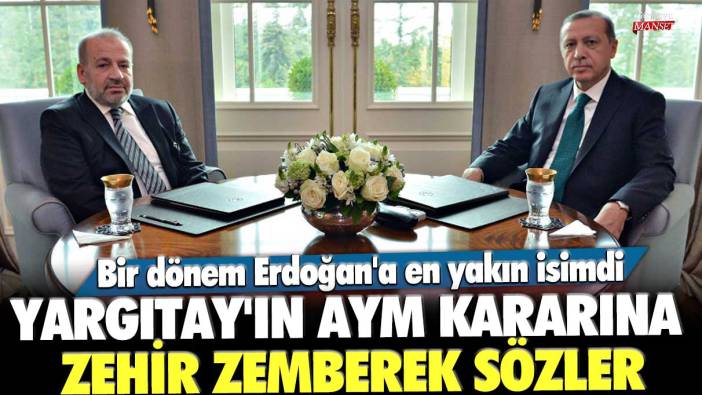 Prof. İzzet Özgenç'ten Yargıtay'ın AYM kararına zehir zemberek sözler! Bir dönem Erdoğan'a en yakın isimdi