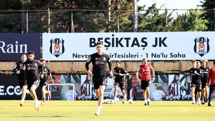 Beşiktaş'ta Başakşehir maçı hazırlıkları başladı