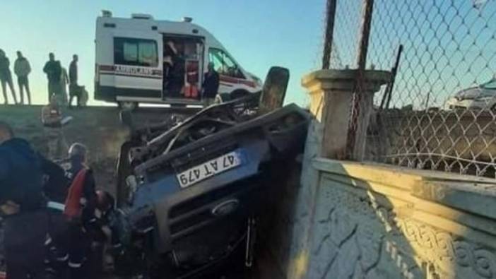 Mardin'de iki otomobilin çarpıştığı kazada 4 kişi yaralandı