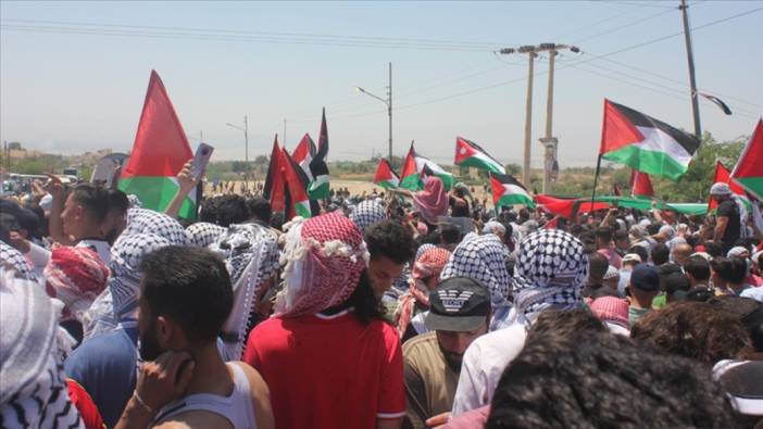 Ürdün'de Filistin'e destek gösterilerinde 25 kişi gözaltına alındı