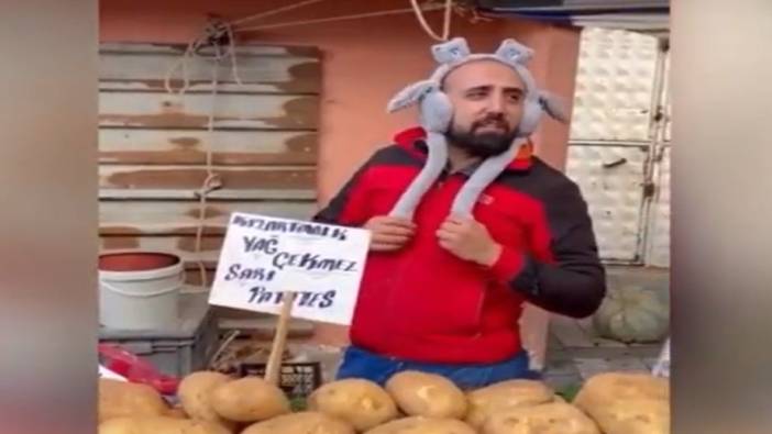Pazarcı esnafı Dilan Polat'ı böyle ti'ye aldı! Patatesleri satmak için öyle bir şey yaptı ki...