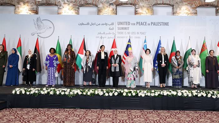 Emine Erdoğan'dan "Filistin'in yanındayız" paylaşımı
