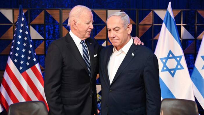Netanyahu: Biden bizimle aynı ortak çıkarları görüyor. Gerekli mühimmatları göndermeye devam ediyor