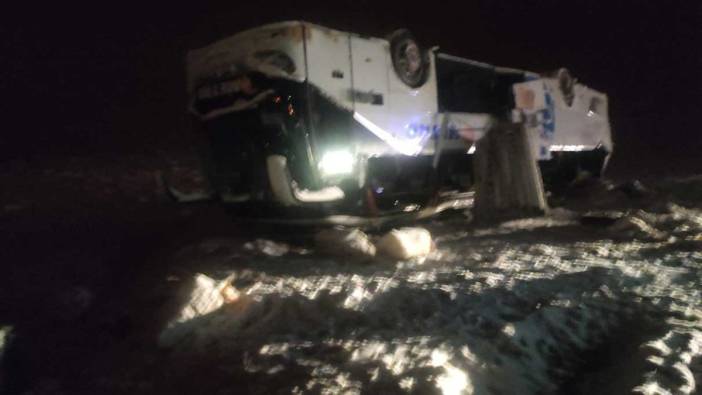 Bingöl’de 2 ayrı otobüs kazası: 22 kişi yaralandı