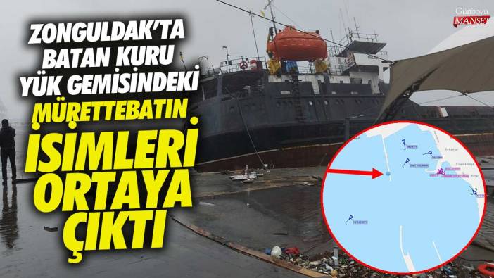 Zonguldak’ta batan Kafkametler isimli gemideki mürettebatın isimleri ortaya çıktı