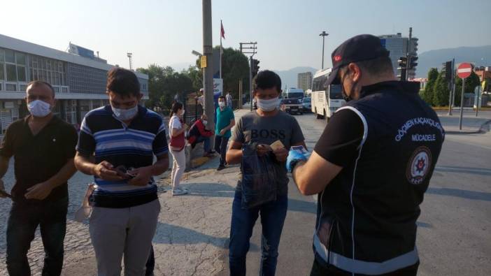 Erzincan'da 13 düzensiz göçmen yakalandı