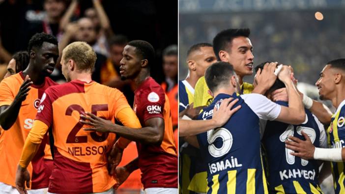 Galatasaray ve Fenerbahçe, ilk yarının kalanında aynı mesafeyi katedecek