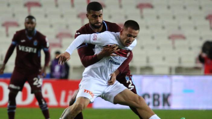 Trabzonspor deplasmanda Sivasspor ile 3-3'lük skorla berabere kaldı