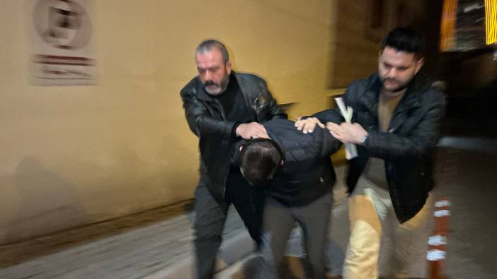 Kayseri'de uygulama yapan polise çarpıp kaçan adam yakalandı