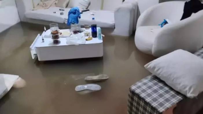 Yoğun yağış Pendik'i de vurdu: Binaları su bastı