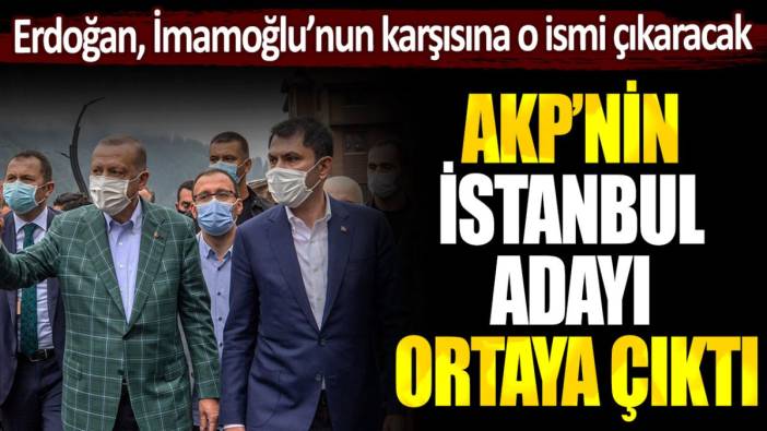 AKP'nin İBB adayı ortaya çıktı: Erdoğan, İmamoğlu'nun karşısına o isimle çıkacak