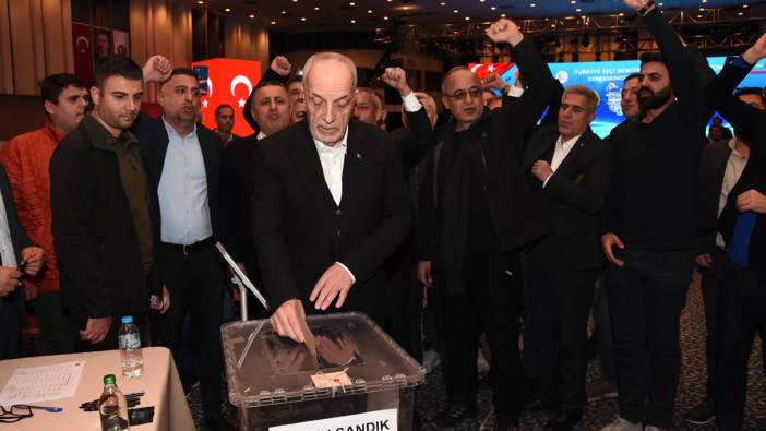 TÜRK-İŞ Genel Başkanlığı seçiminde sürpriz sonuç