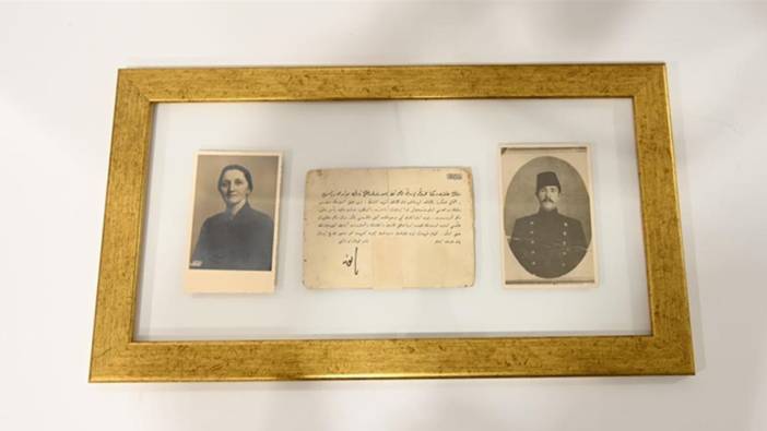 Enver Paşa imzalı belge Çanakkale Savaşları Gelibolu Tarihi Alan Başkanlığına bağışlandı