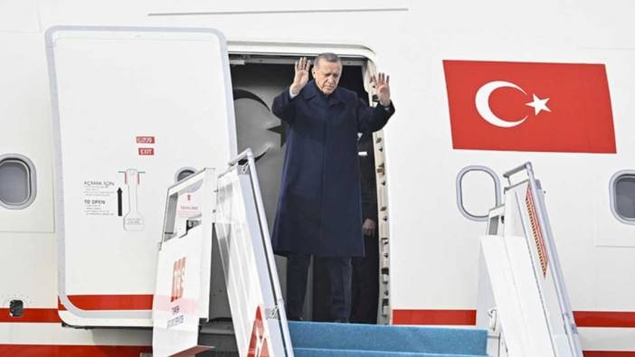 Cumhurbaşkanı Erdoğan, Atina'ya gitti