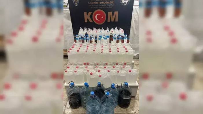 Eskişehir'de sahte ve kaçak alkol operasyonunda 1 şüpheli gözaltına alındı