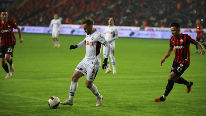 Trabzonspor, deplasmanda Gaziantep FK'yı 3-1'lik skorla mağlup etti