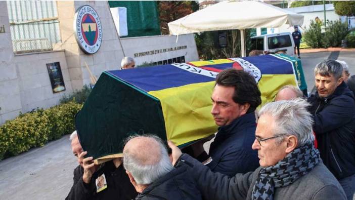 Fenerbahçe'nin acı günü: Eski futbolcu Ahmet Raha Pakkan, son yolculuğuna uğurlandı!