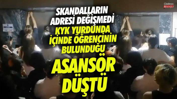 İzmir Gazi Ayşe Kız Yurdu’nda asansör düştü! Skandalların adresi değişmedi