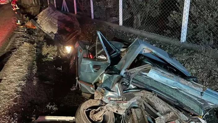 Aydın'da feci kaza: Çarpışan iki otomobil kullanılamaz hale geldi, 7 yaralı