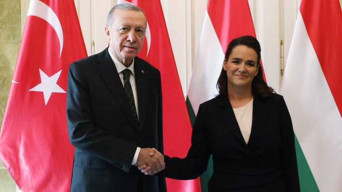 Cumhurbaşkanı Erdoğan, Macar Cumhurbaşkanı Novak ile görüştü